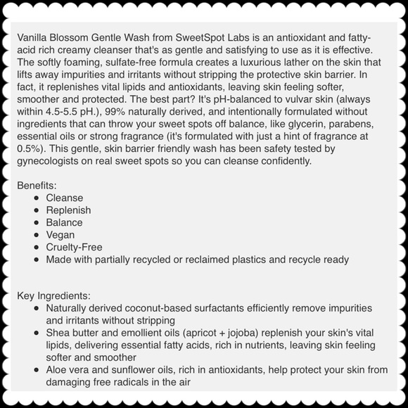 Sweet Spot Labs body wash - Picture 4 of 4